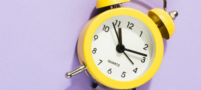 Daylight Savings Time clock change