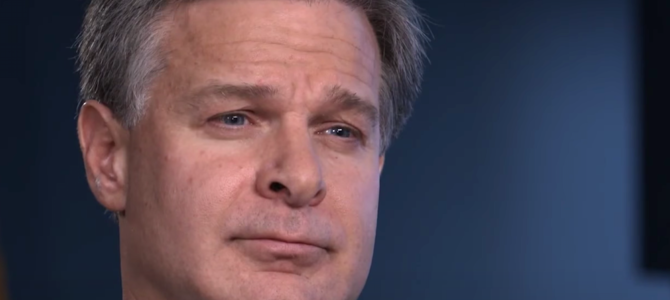 Antifa comments from FBI Director Christopher Wray