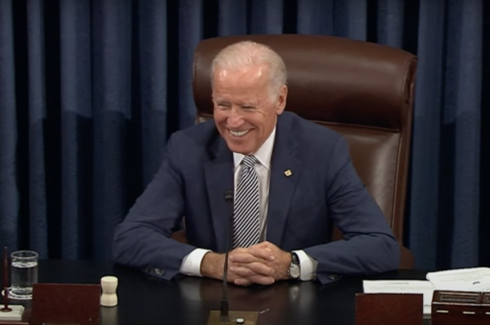 Senate chamber Joe Biden