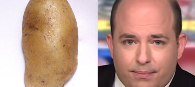 Brian Stelter CNN potato potatohead