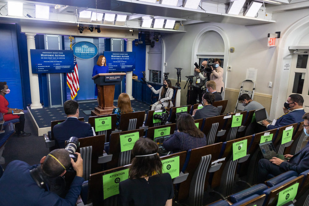 White House Press Corps Doesn't Ask Psaki Any Questions About Fauci's Emails