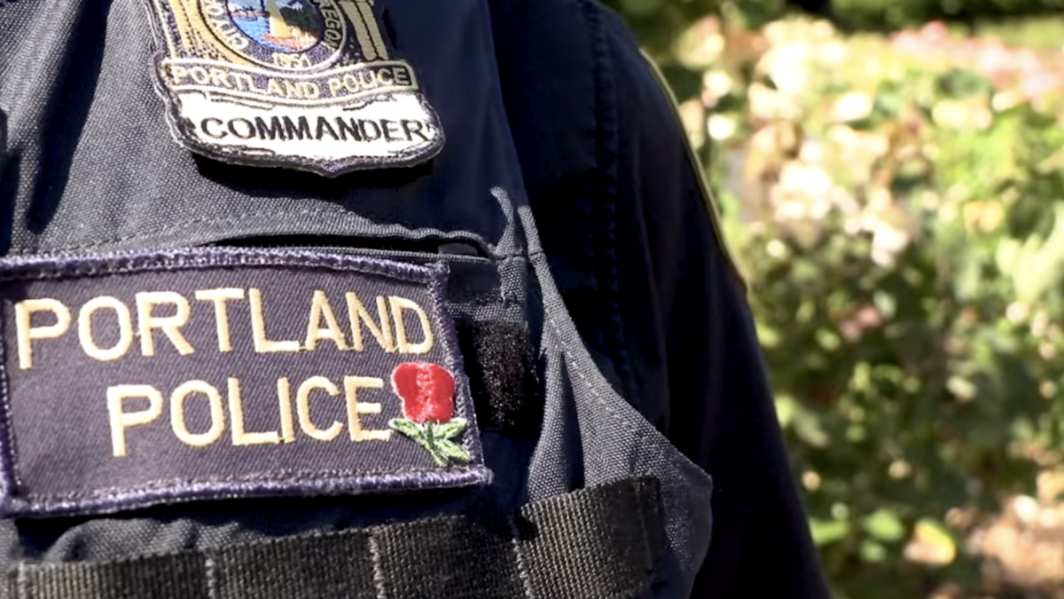 Portland police badge