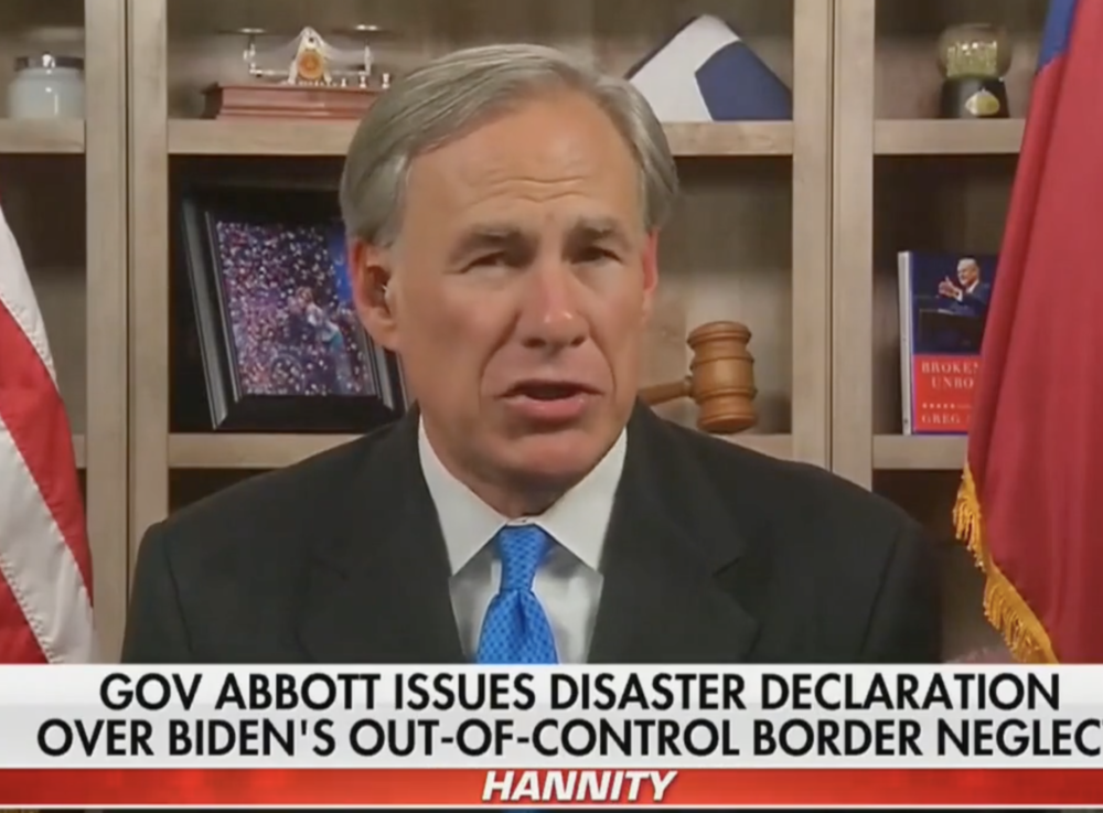 Gov Greg Abbott Were Going To Start Jailing Border Crossers In Texas