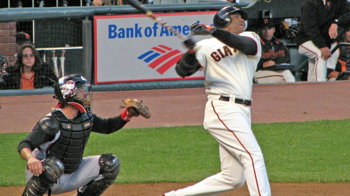 Barry Bonds at bat