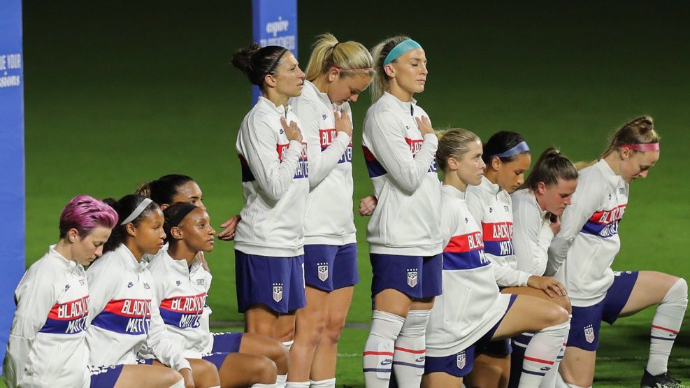 Usa Women S Soccer Team Crushed At Olympic Opener After Kneeling In Support Of Blm