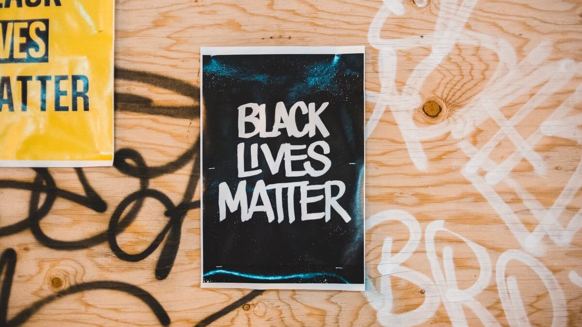 BLM sign