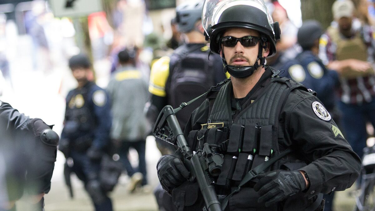 Police officer in Portland