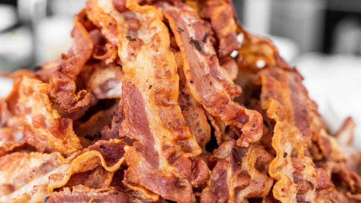 Pile of bacon