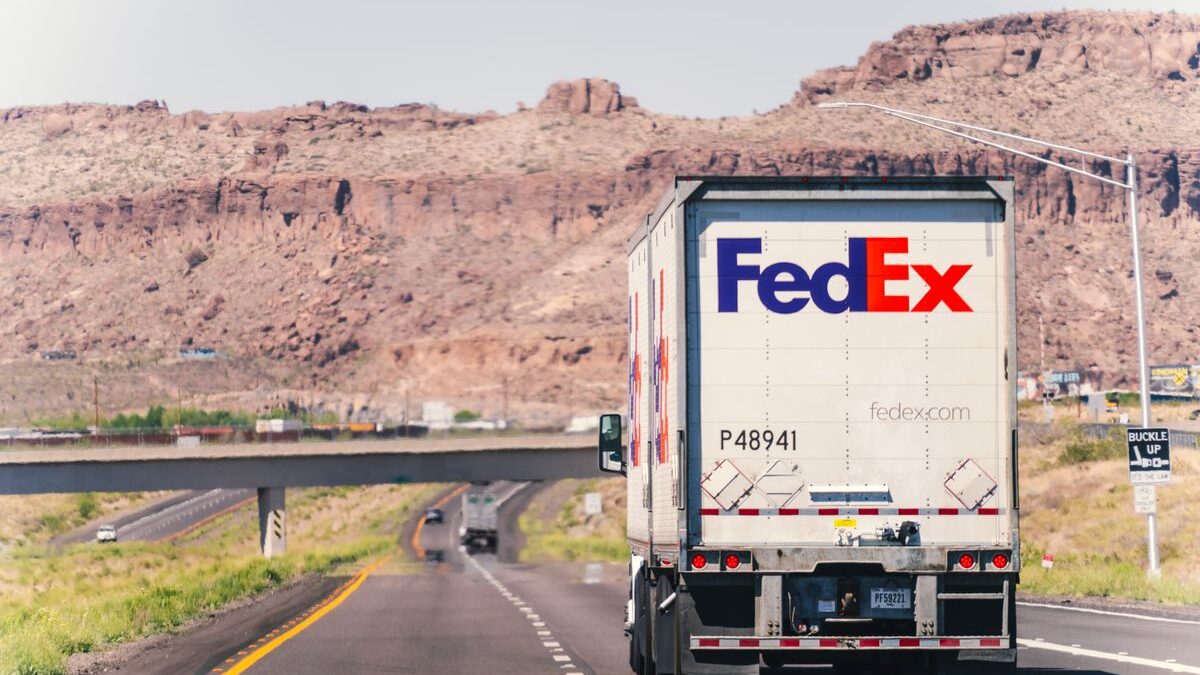 FedEx truck
