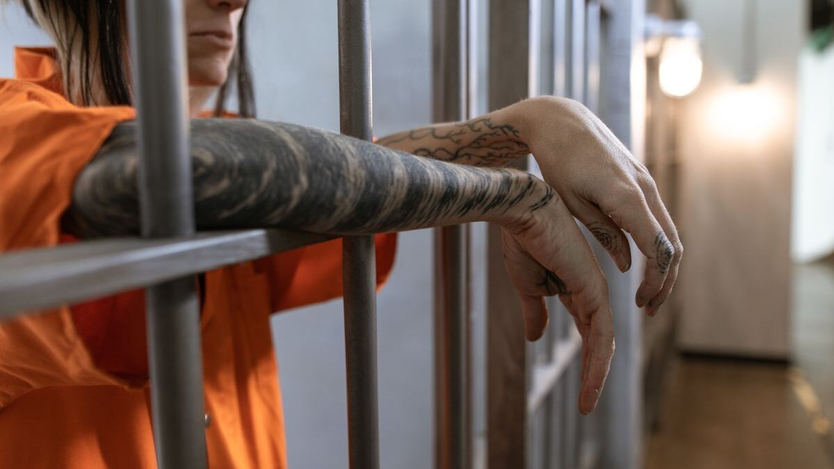 Woman in prison