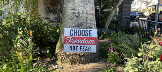 Sign in Newport Beach, California
