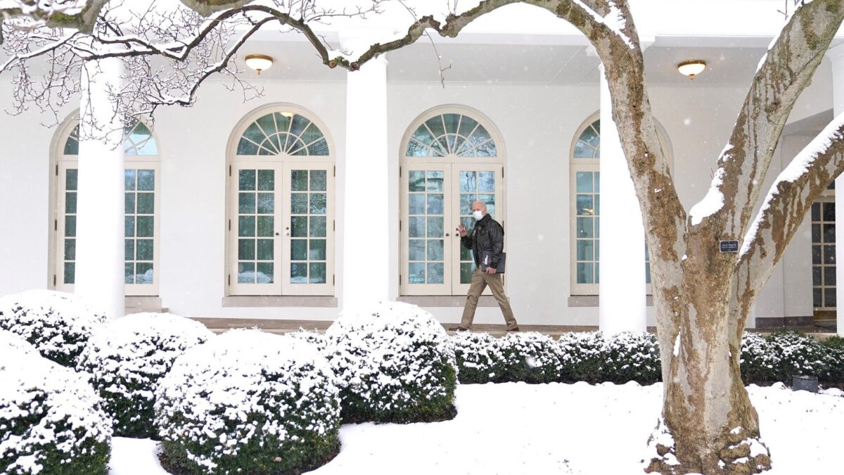 Joe Biden walking