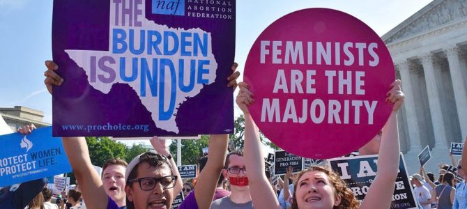Texas abortion protest Supreme Court