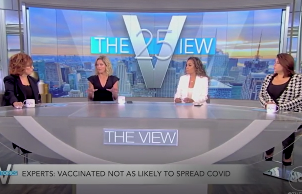 Ana Navarro And Sunny Hostin Spread COVID On Stage While Complaining About Unvaccinated