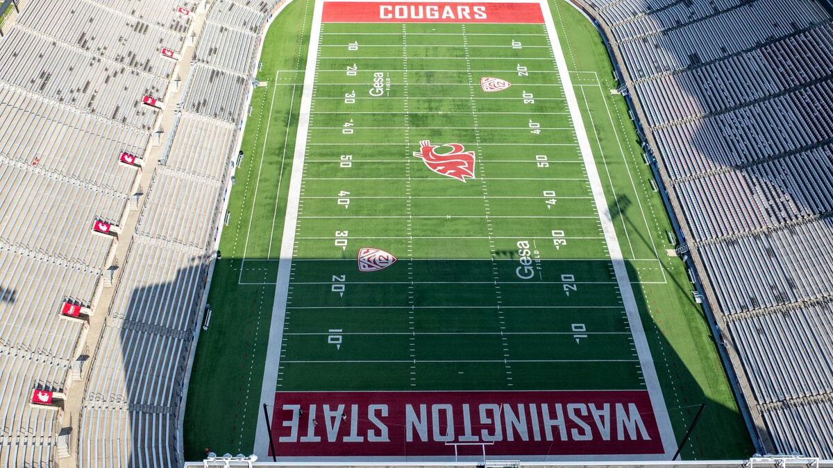 Washington State University football field