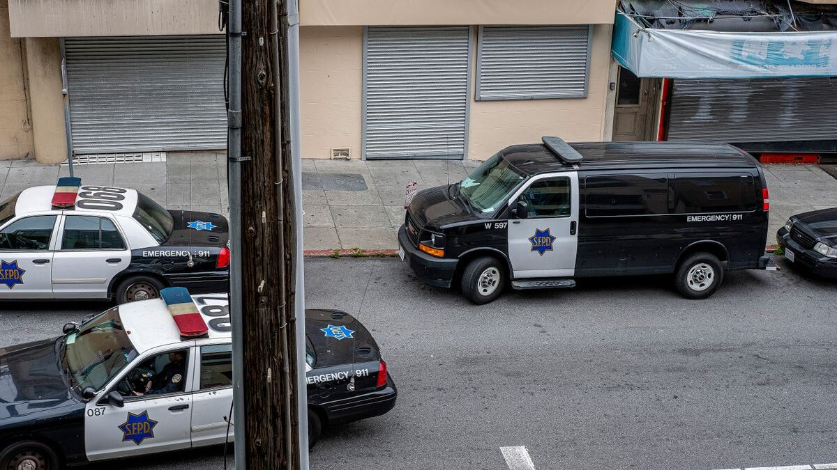 Police cars