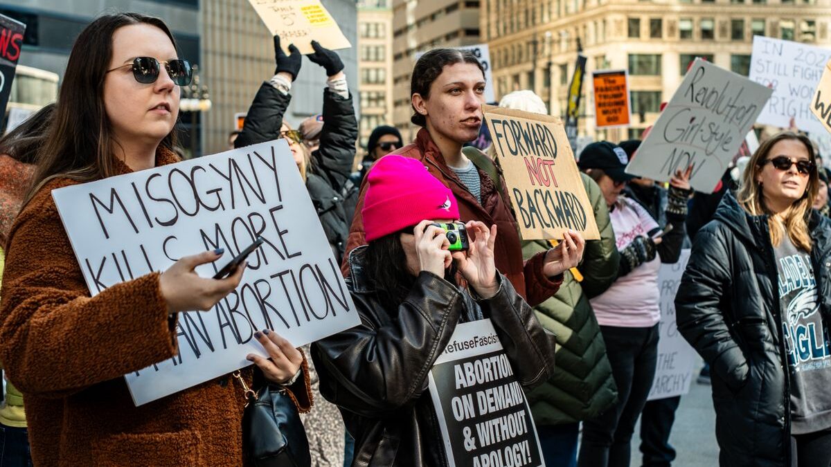 Pro-abortion protest