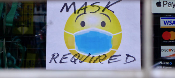 Dane County Mask mandate signs