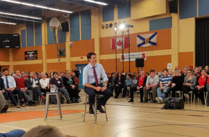 Prime Minister Justin Trudeau in January 2018 in Nova Scotia. Indrid Cold/Flickr.