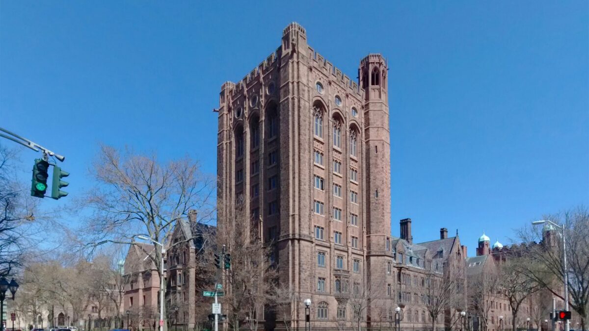 Building at Yale University