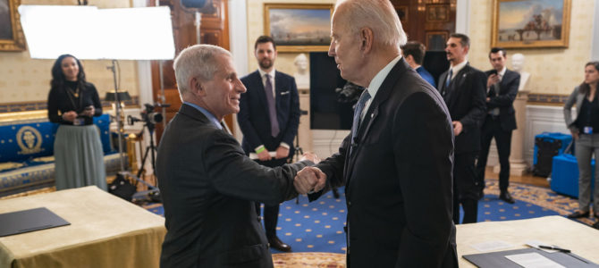 Fauci and Biden
