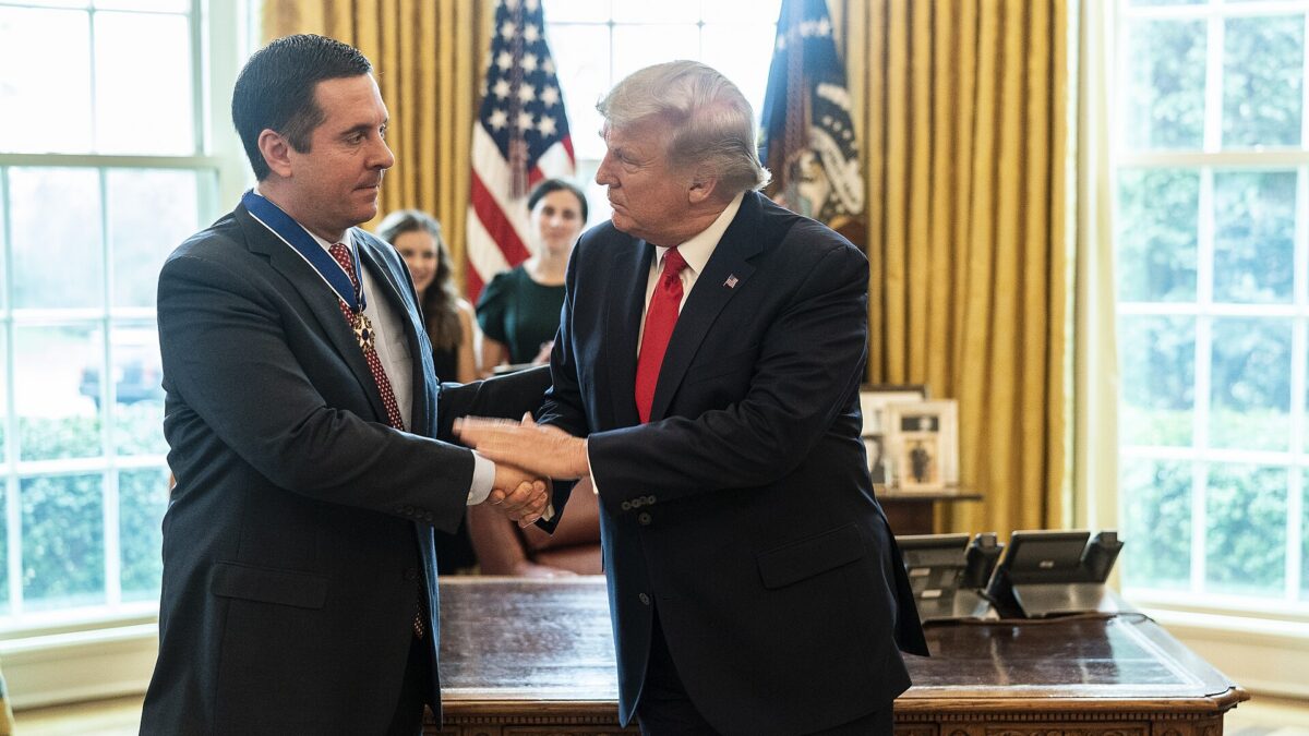Devin Nunes and Donald Trump