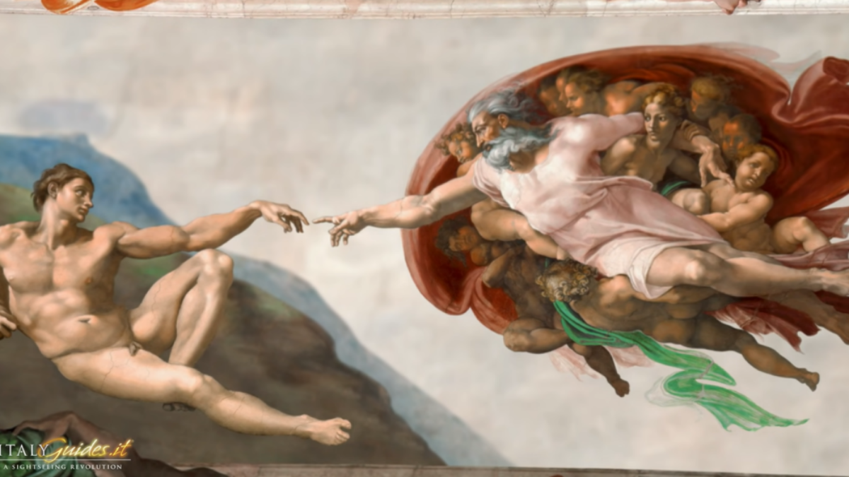 The Creation of Man painting