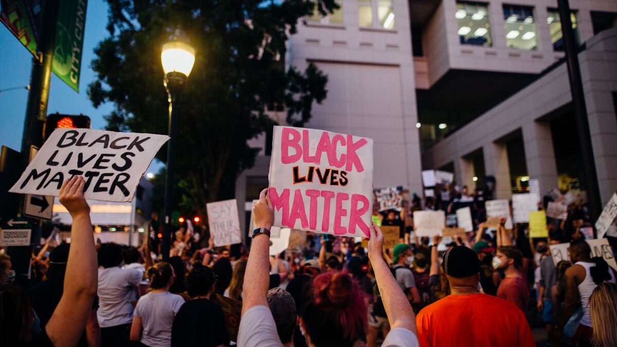 Black Lives Matter protest.