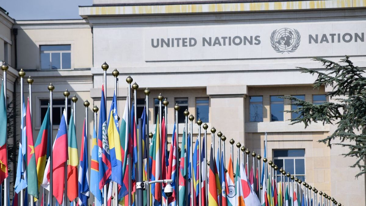 United Nations office in Geneva.