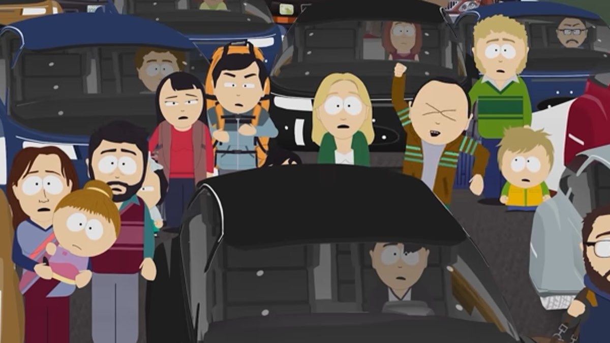 Clip of "South Park: Post Covid"