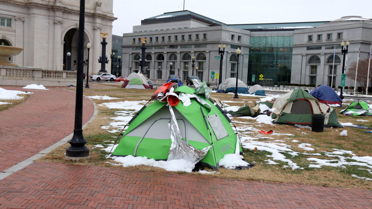 D.C. tent city near Supreme Court