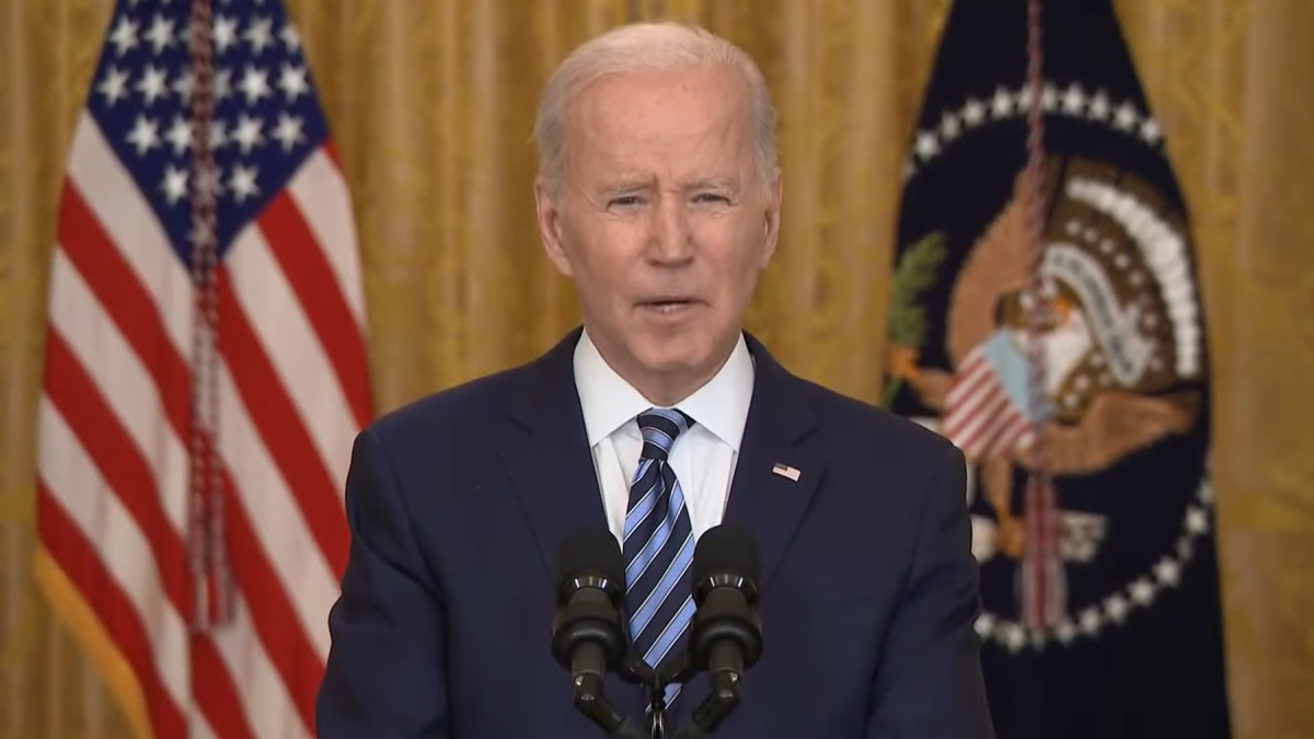 Joe Biden speaks on Ukraine