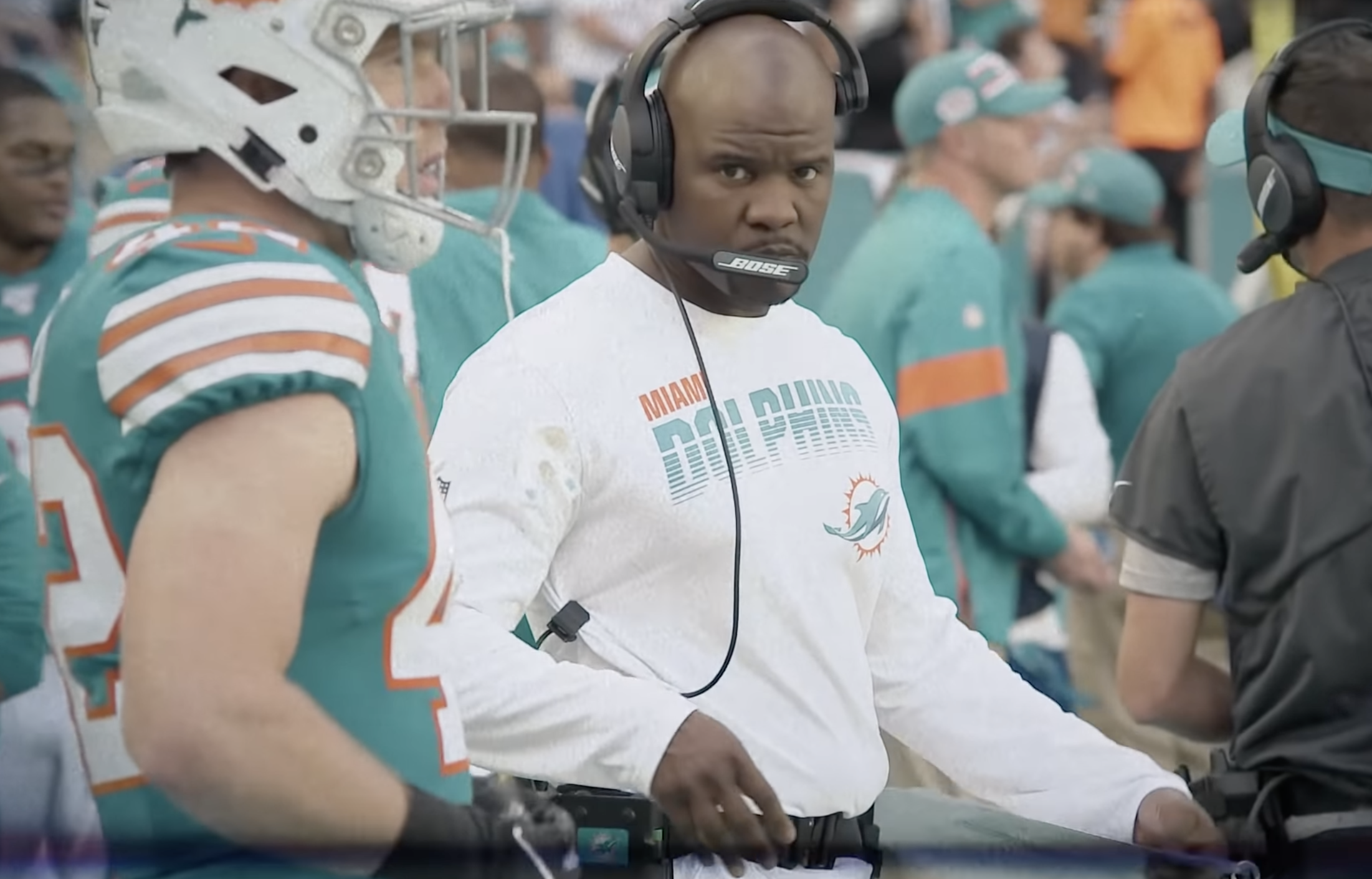 Former Dolphins coach Flores sues NFL saying league is run 'like a  plantation', NFL