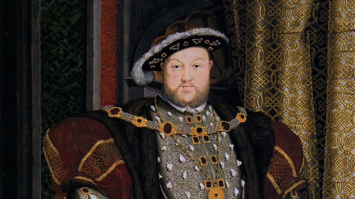 Henry VIII King Red Gem Pendant Necklace for Historic Renaissance Costume