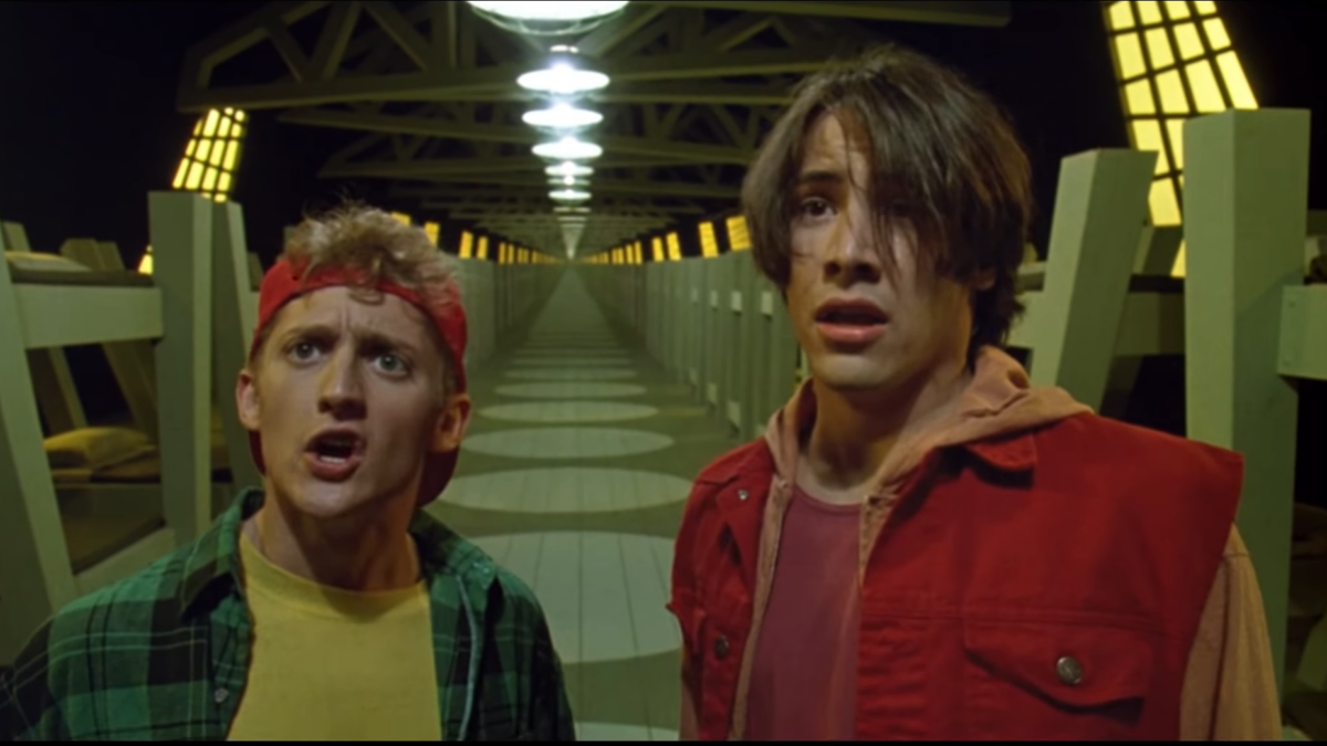 Bill and Ted in "Bill and Ted's Bogus Journey"