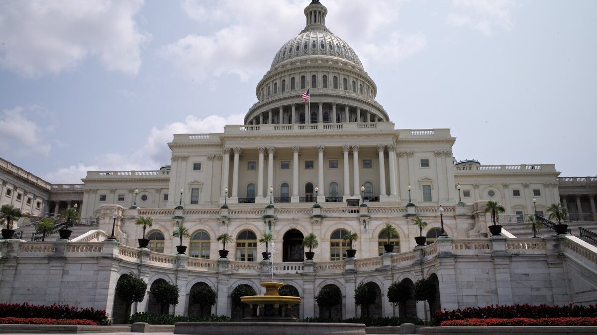 Congress building in Washington DC