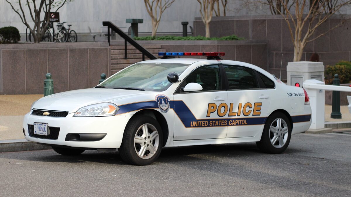 Capitol Police car