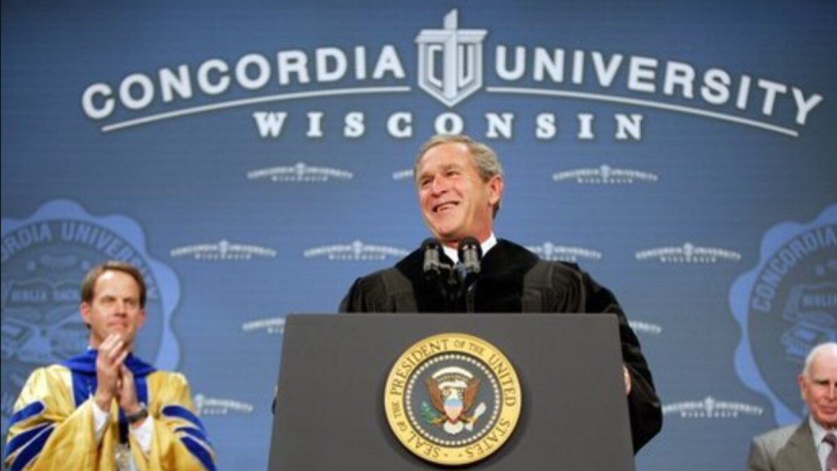 George W. Bush at Concordia University