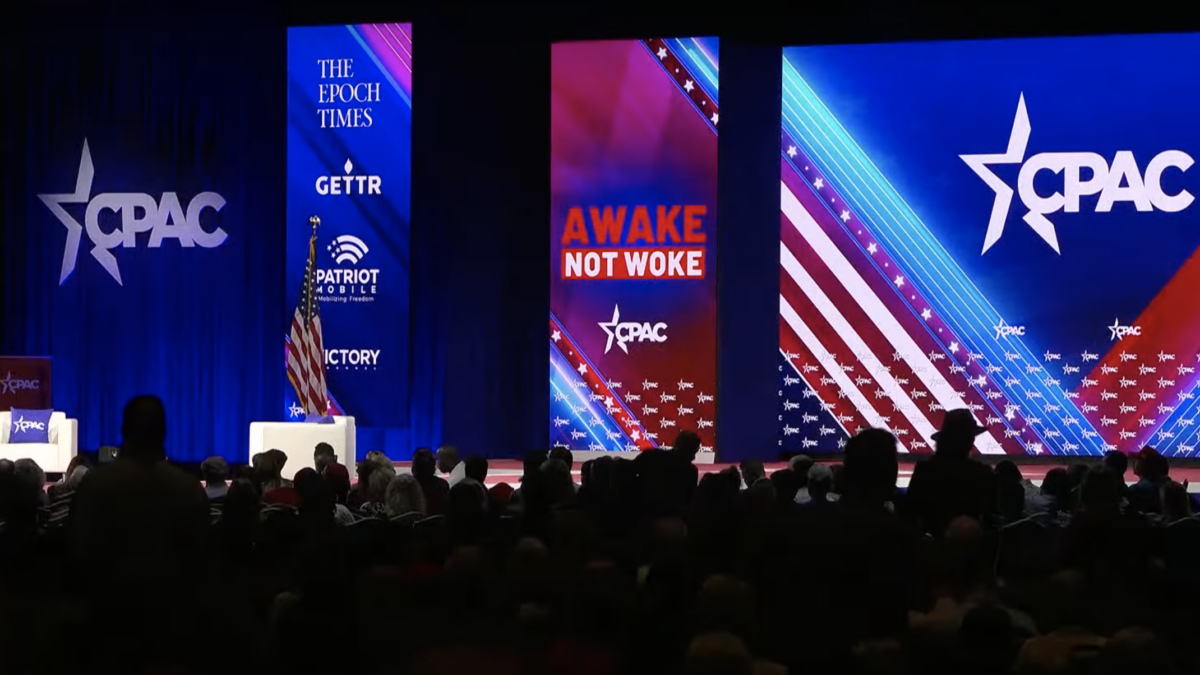 CPAC 2022 stage