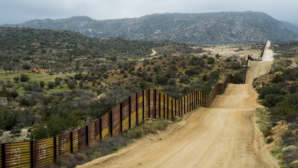 Wall along the U.S.-Mexico Border