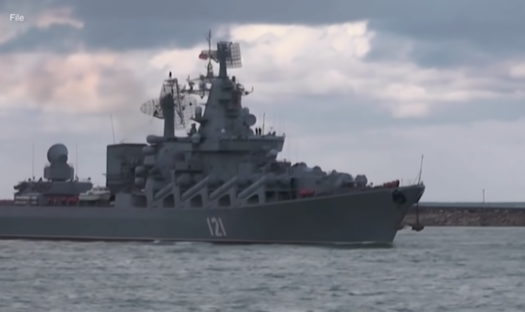 Ukrainian Attack On Russian Cruiser Is Largest Warship Sunk Since WWII