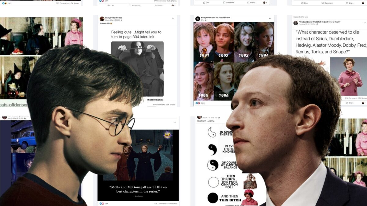 My Ill-Fated Quest To Rid My Facebook NewsFeed Of Harry Potter Memes
