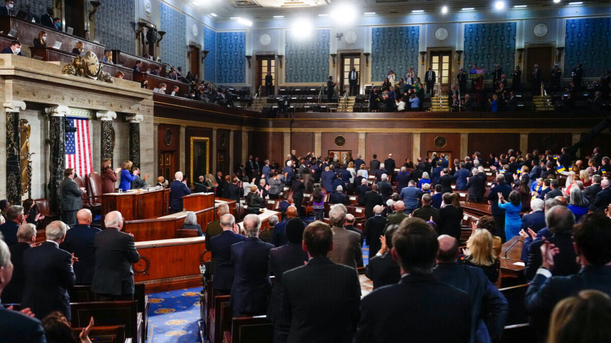 President Biden gives SOTU to Congress