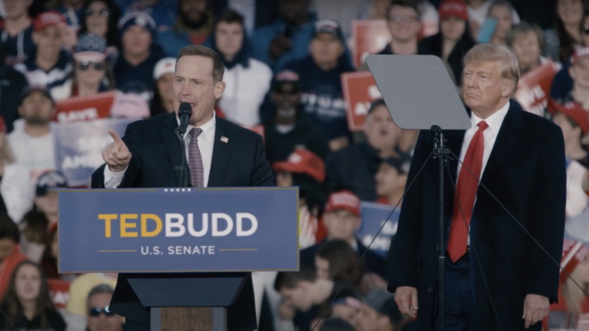 Ted Budd endorsed by Trump