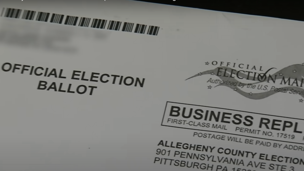 Pennsylvania mail-in ballot