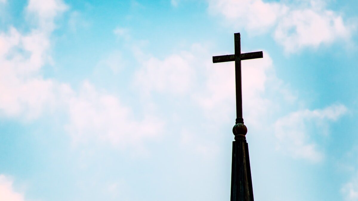 cross on a church