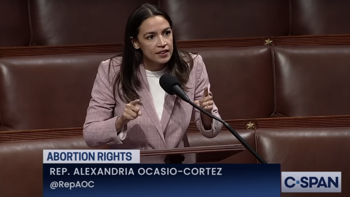 Rep. Alexandria Ocasio-Cortez (D-NY) Reacts to Supreme Court Decision Overturning Roe v. Wade
