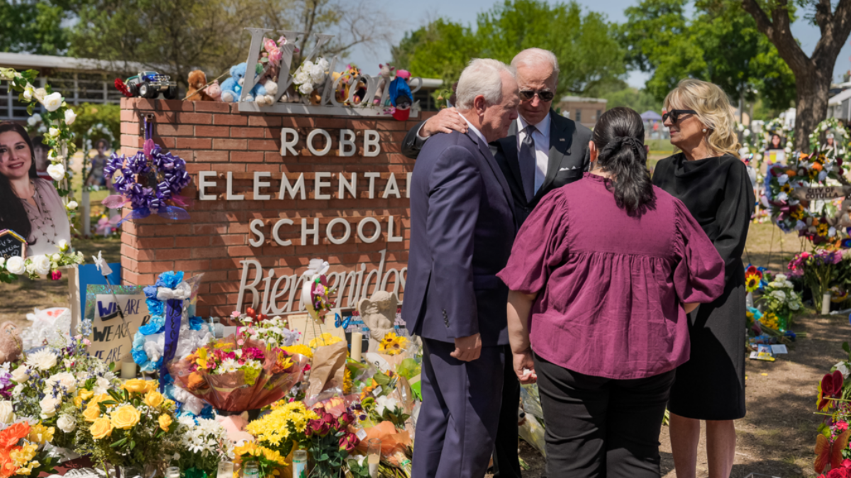 crime at Robb Elementary School, Joe Biden visits after Uvalde shooting