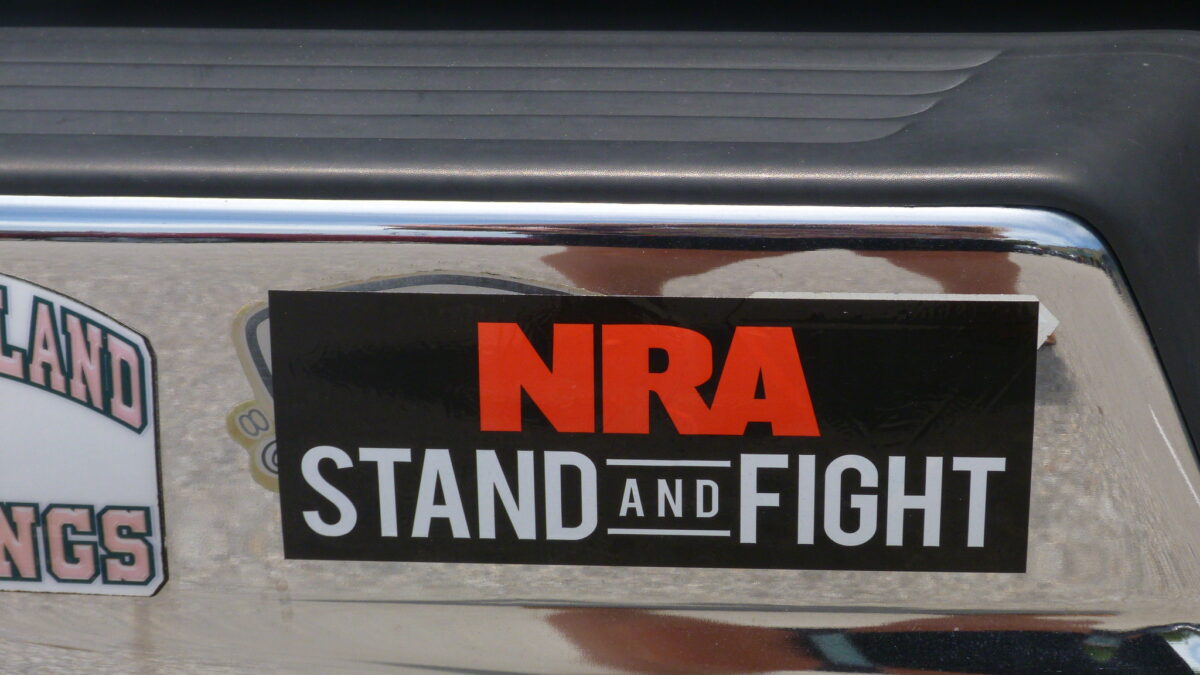 National Rifle Association bumper sticker