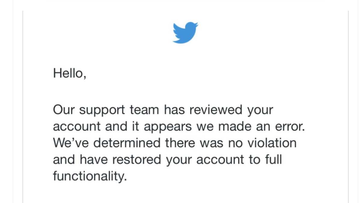 Twitter Claims 'Error' To Disguise Deliberate Censorship Of Conservatives